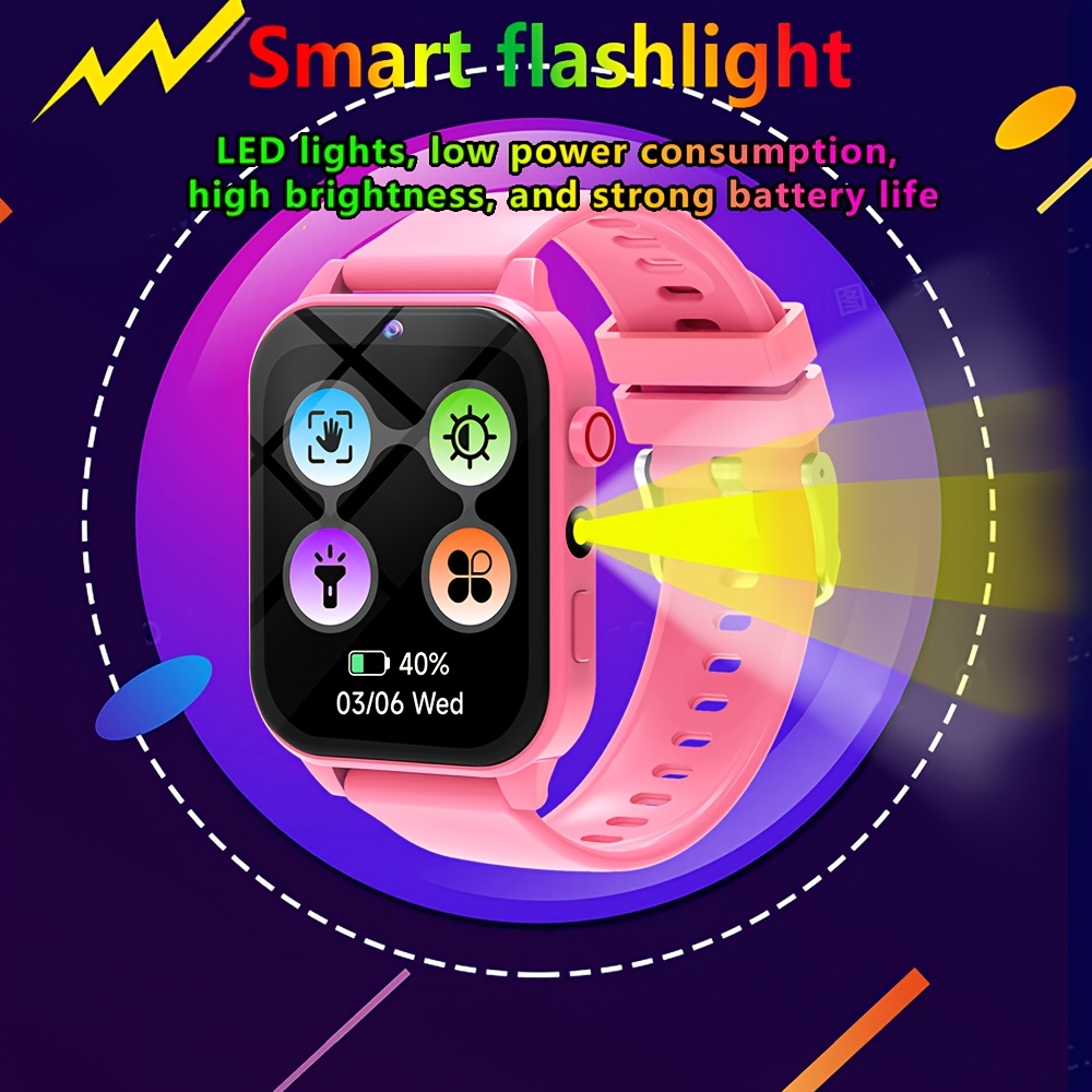 Relógio inteligente infantil,  - Smartwatch Watches Gift For Girls avaliação e preço