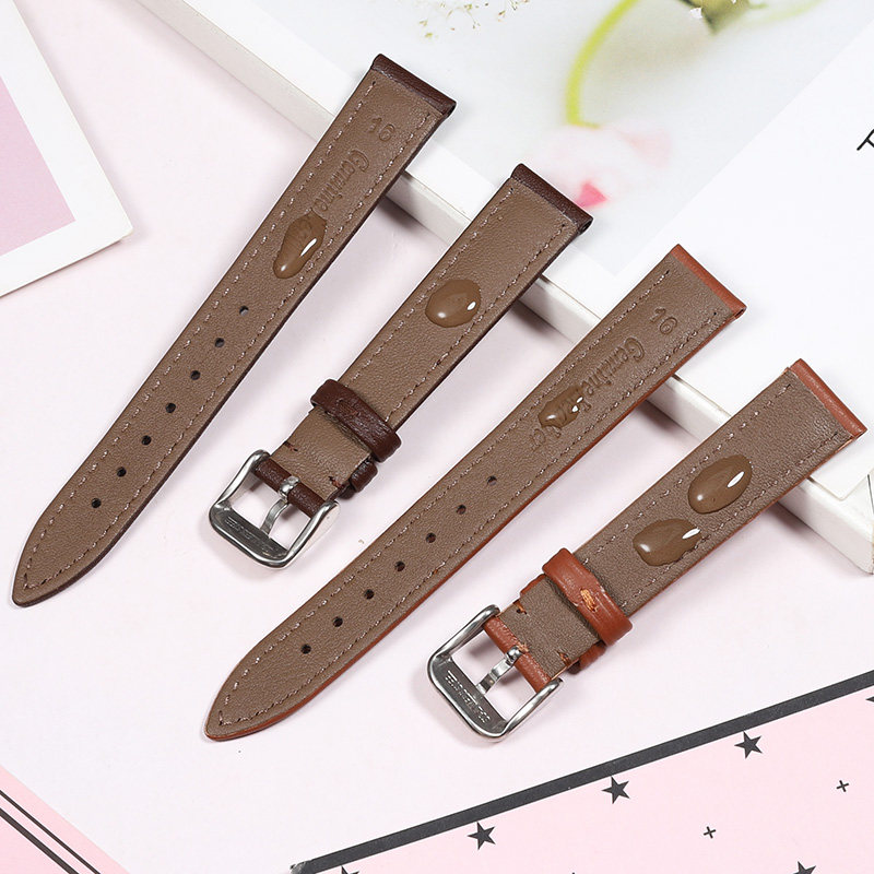 Pulseira de couro genuíno para - Smartwatch Purple Watches For Women avaliação e preço