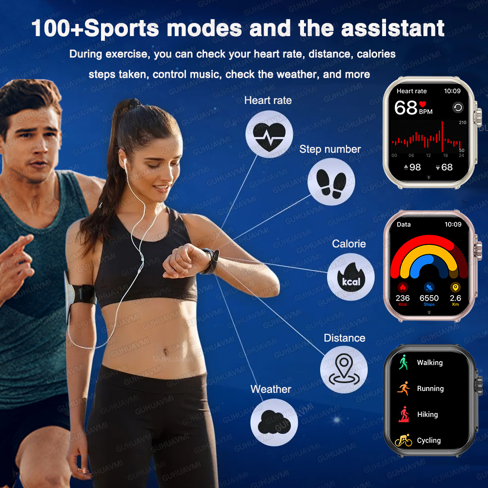 2025 relógio ultra 2 se mascul - Smartwatch Watches For Women Brands avaliação e preço