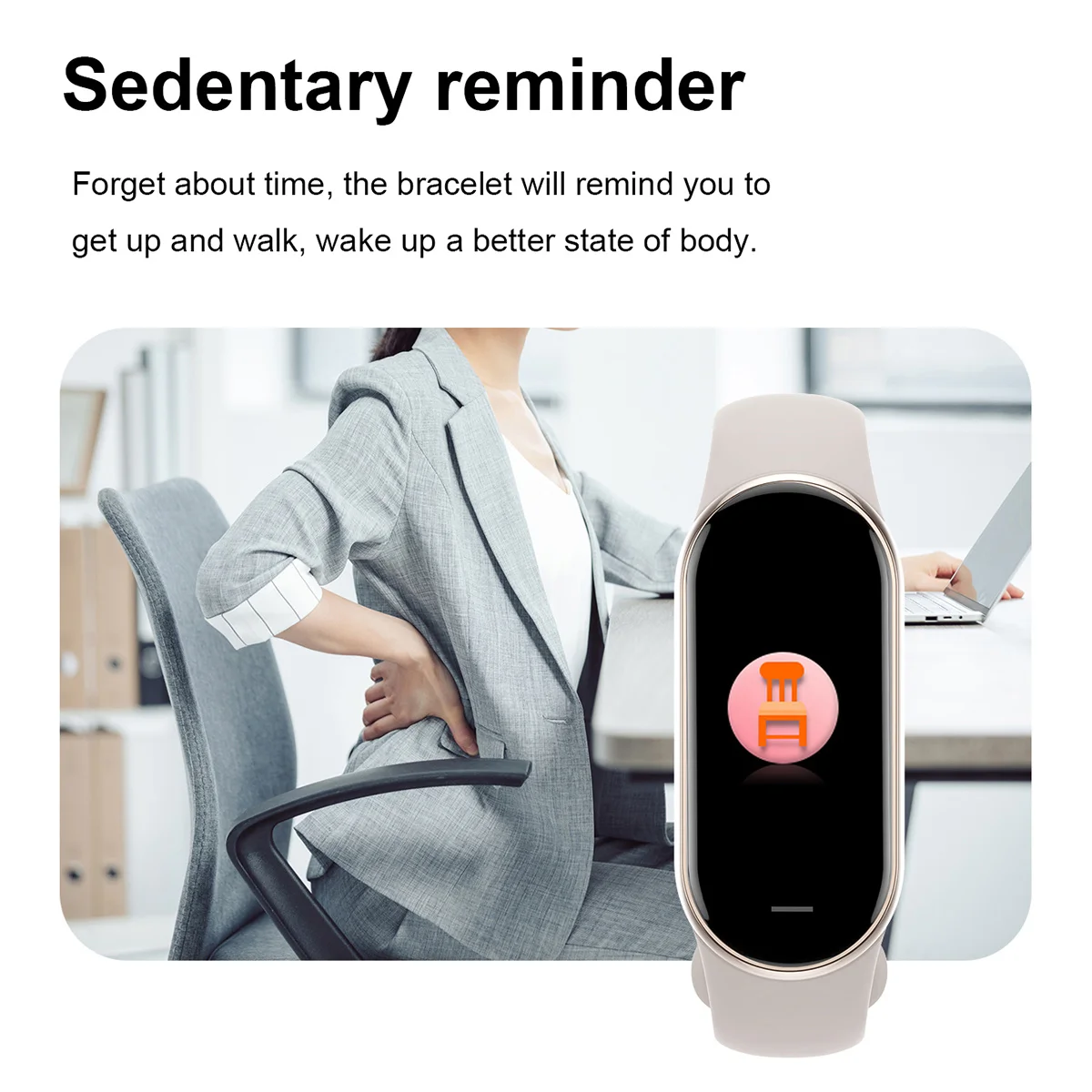 Novo original pequeno m8 banda - Smartwatch Square Watches For Men avaliação e preço