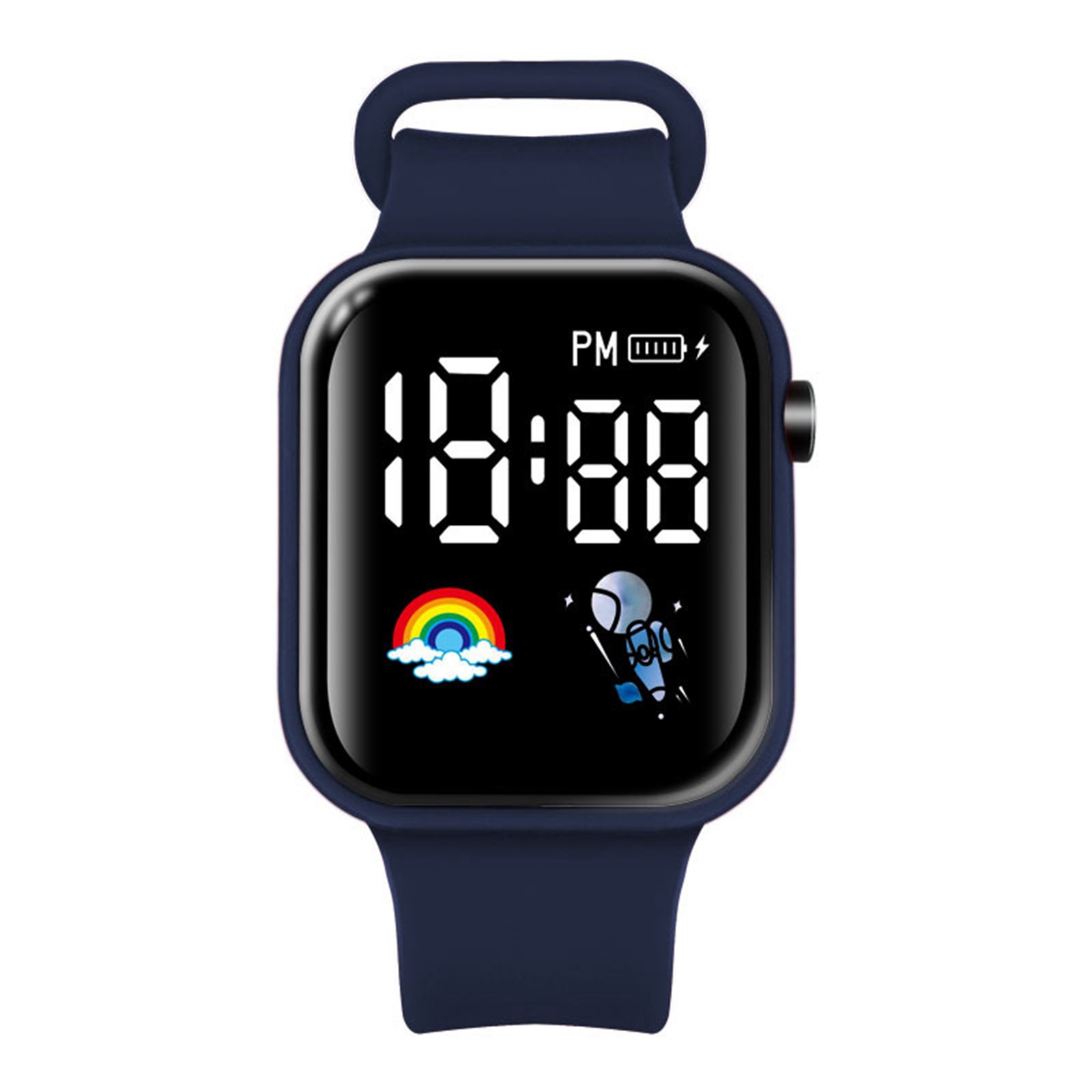 Smartwatch eletrônico para cri - Smartwatch Digital Watches For Boys avaliação e preço