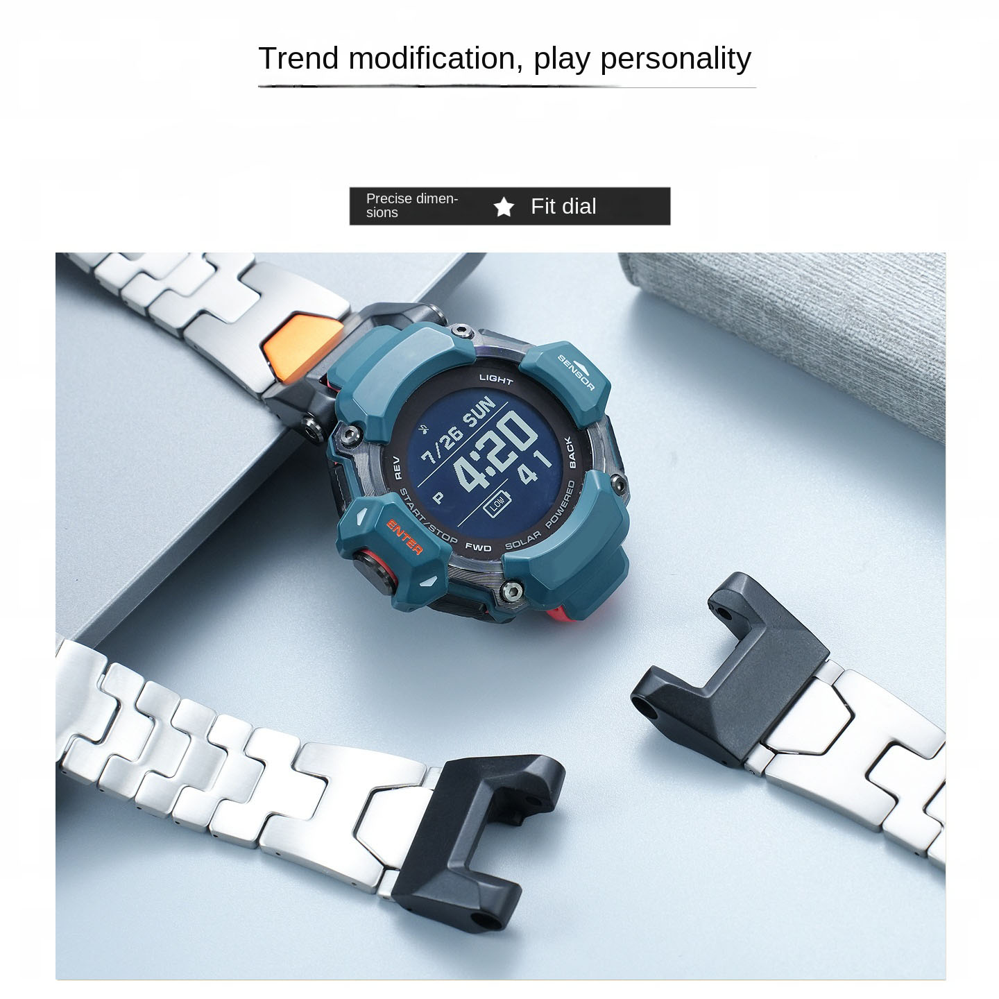 Pulseira de metal à prova d'ág - Casio Watches Smartwatch avaliação e preço