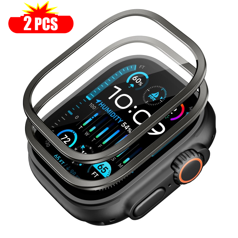 2 pçs vidro temperado para app - Smartwatch Watches For Women avaliação e preço