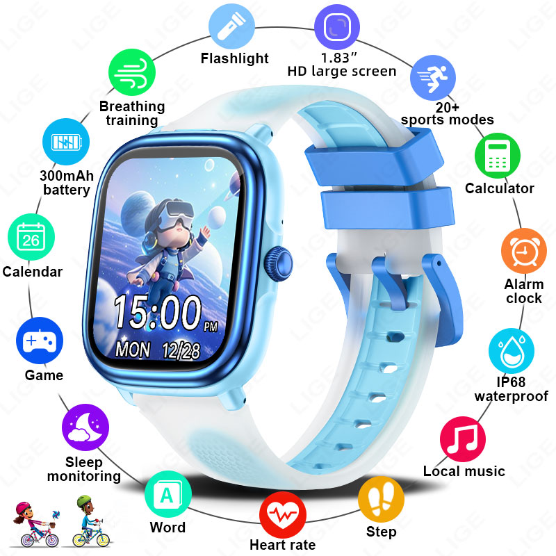 Relógio Inteligente LIGE para  - French Connection Watches Smartwatch App avaliação e preço