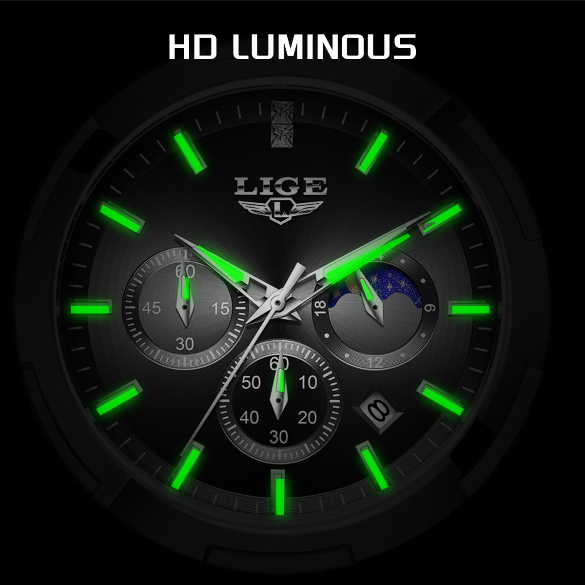 Relógio de Luxo LIGE para Mulh - Smartwatch Watches For Women Brands avaliação e preço